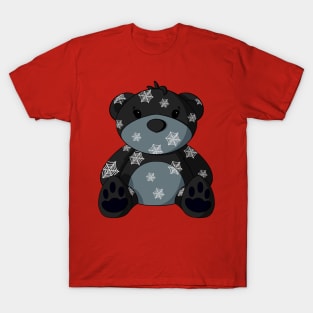 Spiderweb Pattern Teddy Bear T-Shirt